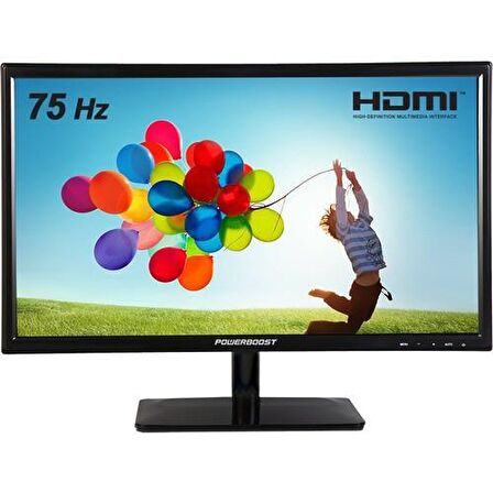 Powerboost M1950VH 19.5 inç 5 ms HDMI 75 Hz LED HD+ Genel Bilgisayar Monitörü