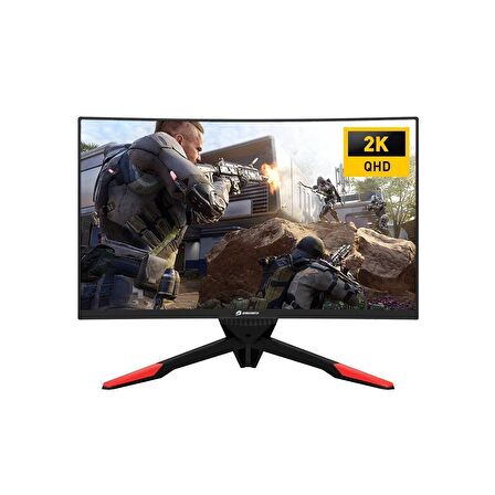 GameBooster GB-277GCQ 27 inç 1 ms HDMI Display 144 Hz Curved QHD Oyun Bilgisayar Monitörü