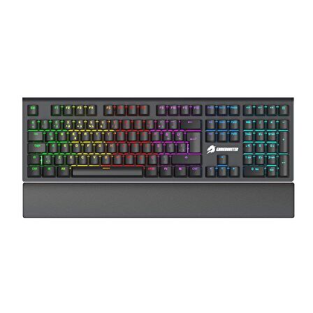 GameBooster GB-G908 Bolt Red Switch Rainbow Mekanik Gaming Klavye