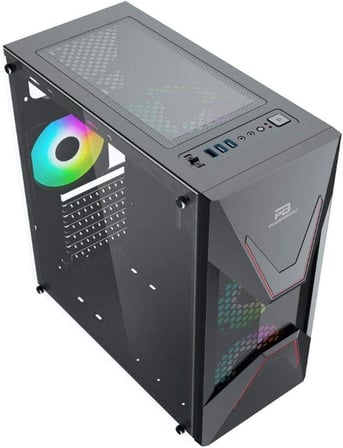 Power Boost VK-G3621C Rainbow Fanlı ATX Oyuncu Kasası - TEŞHİR