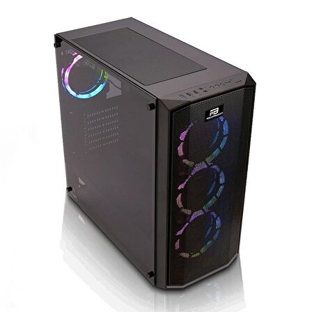 POWERBOOST POWERSIZ X58RGB 4X ARGB FANLI MID-TOWER KASA