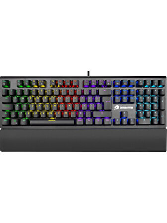 GameBooster GB-G908 Bolt Rainbow Blue Switch Mekanik Oyuncu Klavyesi