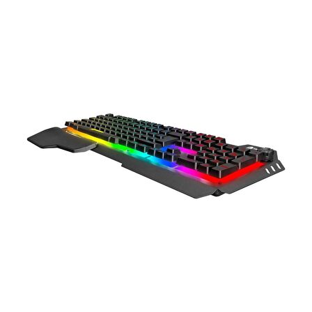 TEŞHİR Gamebooster G25K Shock Rgb Membran Oyun Klavyesi GB-G25K