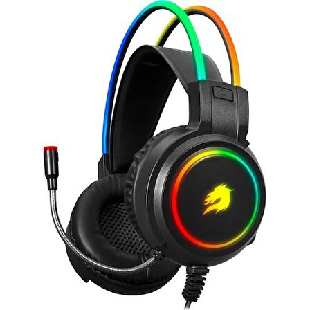 Gamebooster H18L Firefly Rgb 7.1 Oyuncu Kulaklığı Siyah (GB-H18L)