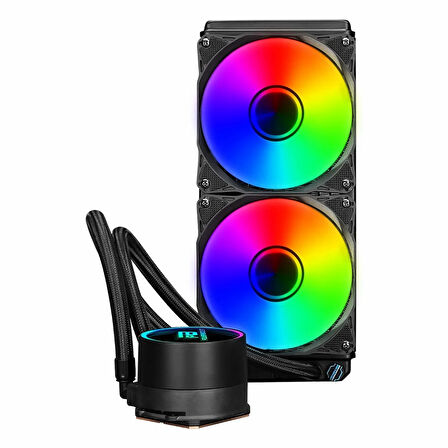 PowerBoost Deep 240 ARGB 240mm AM5/1700P Siyah İşlemci Sıvı Soğutucu