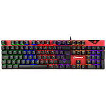 Gamebooster Gb-g44 Radiance Rainbow Aydınlatmalı Outemu Red Switch Mekanik Oyuncu Klavyesi 38408