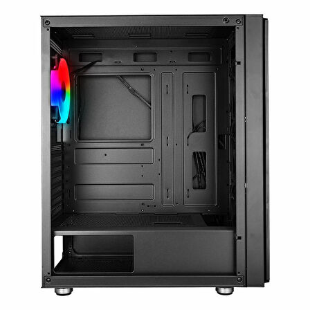 PowerBoost VK-G3506S USB 3.2 ARGB ATX Mid Tower Siyah Kasa
