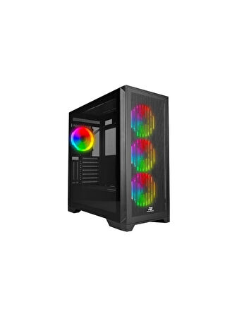 PowerBoost VK-G4306S USB 3.0 Mesh ARGB Ring Fanlı Gaming Kasa