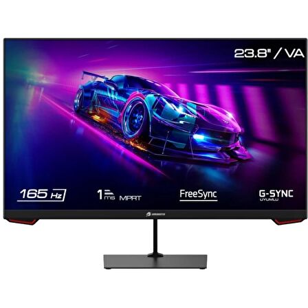 GAMEBOOSTER 23.8" VA GB-2416FF 1MS 165HZ HDMI-DP GAMING MONİTÖR