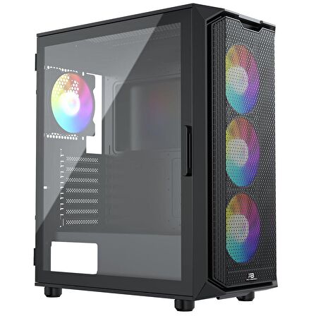 POWERBOOST 650W 80+ VK-K521B GAMING MID-TOWER PC KASASI