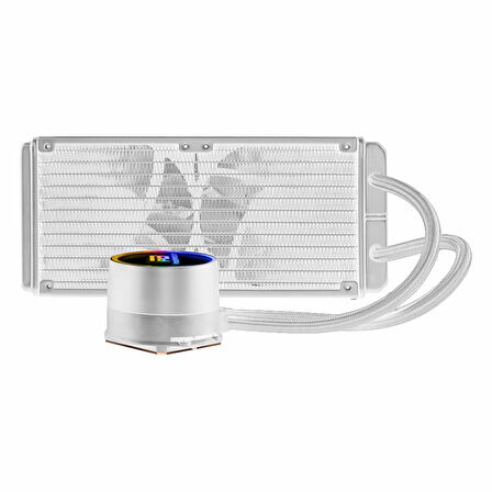 PowerBoost Deep 240 ARGB 240mm AM5/1700P Beyaz İşlemci Sıvı Soğutucu