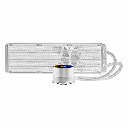 PowerBoost Deep 360 ARGB 360mm AM5/1700P Beyaz İşlemci Sıvı Soğutucu