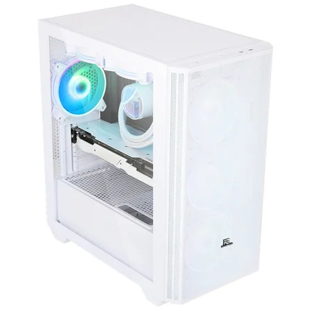 POWERBOOST PB-P2252BW ATX RING ARGB FAN BEYAZ (PSU YOK) GAMING KASA