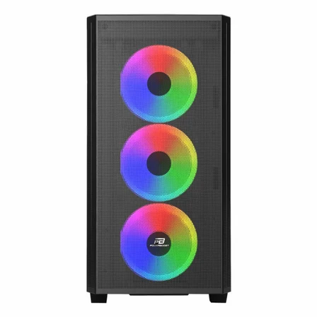 PowerBoost PB-P2252BB USB 3.2 ARGB mATX Mid Tower Siyah Kasa