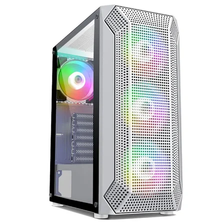 POWERBOOST VK-P1882BW ATX FIXED RAINBOW FAN 80+ BEYAZ 650W GAMING KASA