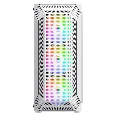 POWERBOOST VK-P1882BW ATX FIXED RAINBOW FAN 80+ BEYAZ 650W GAMING KASA