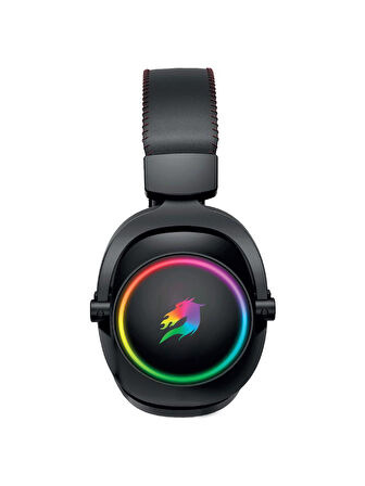 GameBooster WBH44  RGB Wireless 2.4G+BT Siyah Oyuncu Kulaklığı