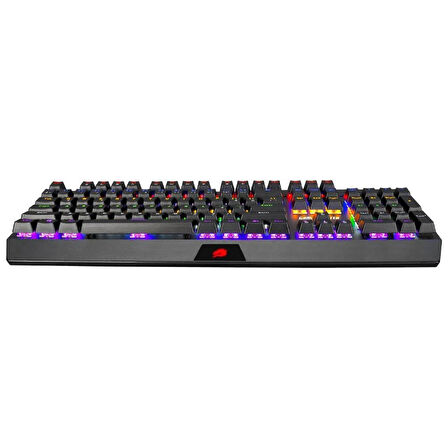 GameBooster GB-G5R G5R Defender Rainbow Türkçe Mekanik Red Switch Gaming Klavye