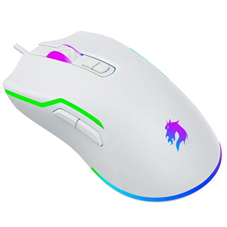 GameBooster M18 Inferno 10000 DPI Beyaz RGB Kablosuz Gaming Mouse