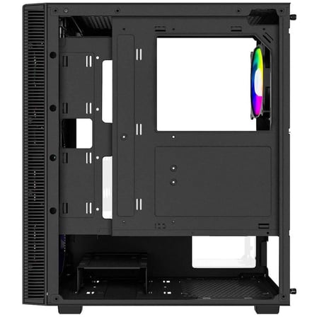 PowerBoost PB-PS1951B 500W Tempered Glass USB 3.0 Mesh Rainbow ATX Siyah Kasa