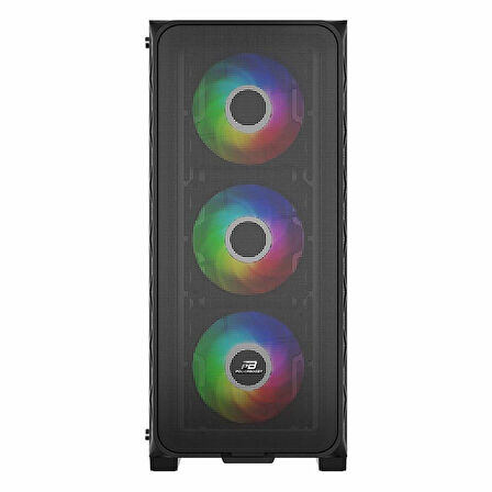 PowerBoost PB-PS5846B 600W 80+ USB 3.2 LED ATX Mid Tower Siyah Kasa