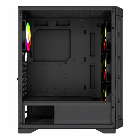 PowerBoost PB-PS7840B 600W USB 3.2 LED ATX Mid Tower Siyah Kasa