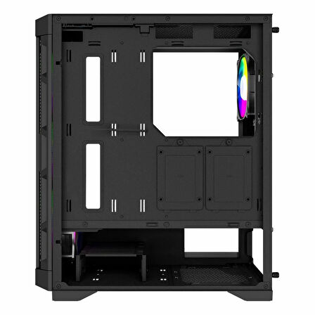 PowerBoost PB-PS7840B 600W USB 3.2 LED ATX Mid Tower Siyah Kasa