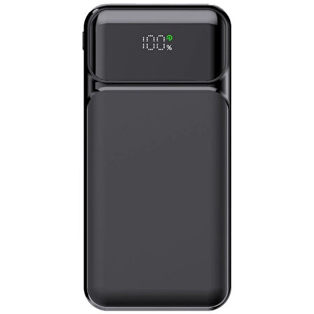 PowerBoost NIGHT 115B 10000mAh 22.5W LCD GizliLED Siyah Taşınabilir Şarj Cihazı Powerbank