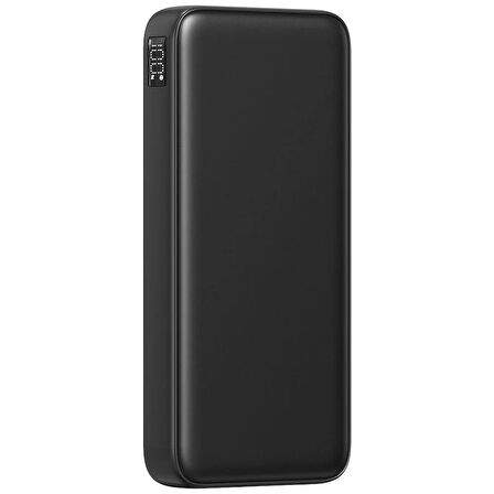 PowerBoost PRIME 130B 10000mAh 22.5W Dahili Kablolu LCD Siyah Taşınabilir Şarj Cihazı Powerbank