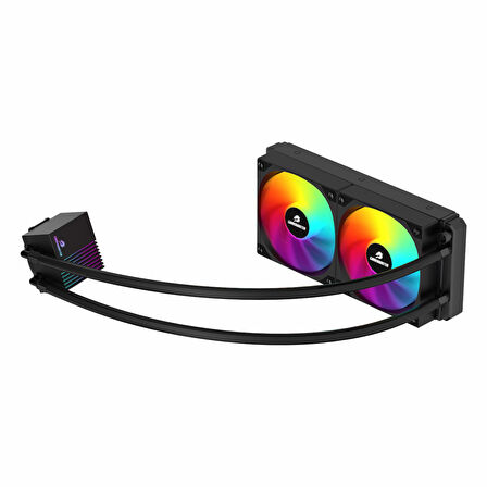 GameBooster Prime P240 RGB 240mm AM5/1700P Siyah İşlemci Sıvı Soğutucu