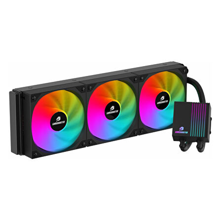 GameBooster Prime P360 RGB 360mm AM5/1700P Siyah İşlemci Sıvı Soğutucu