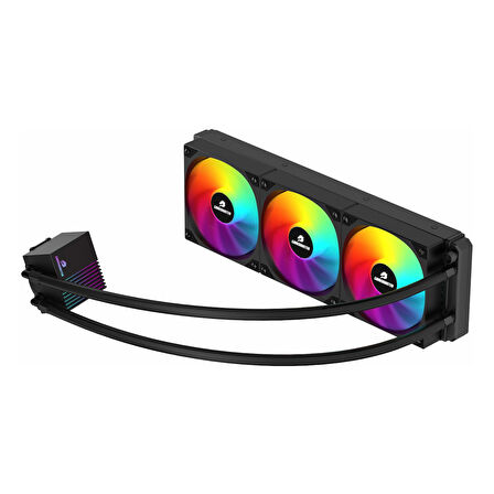 GameBooster Prime P360 RGB 360mm AM5/1700P Siyah İşlemci Sıvı Soğutucu