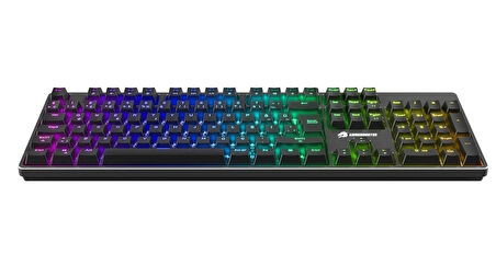 Gamebooster G24B Enigma Rainbow Aydınlatmalı Red Switch Mekanik Siyah Oyun Klavyesi