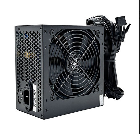 PowerBoost PB500AR 500W APFC 2*PCI-E 6+2 Pin 12cm Siyah Fanlı ATX PSU (Retail Box)