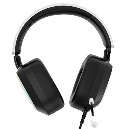 GameBooster H23W Nemesis RGB USB 7.1 Beyaz Profesyonel Gaming Kulaklık