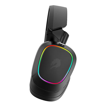 GameBooster WBH23B Nemesis PRO RGB Wireless 2.4G+BT Siyah Kablosuz Gaming Kulaklık