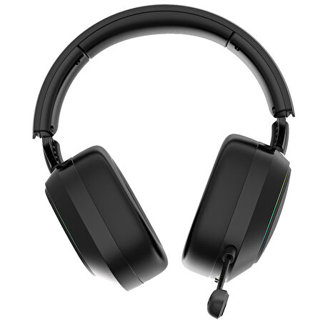 GameBooster WBH23B Nemesis PRO RGB Wireless 2.4G+BT Siyah Kablosuz Gaming Kulaklık