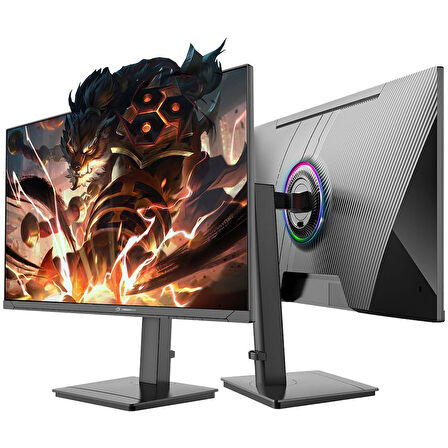 GameBooster GB-27F360FP 27" 360Hz Fast IPS 0.5ms FHD HDR10 2*3WSpeaker RGB Pivot Flat Gaming Monitör