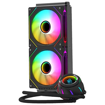 GameBooster BLADE 240B ARGB 240mm Siyah İşlemci Sıvı Soğutucu GB-LCS-BL240B