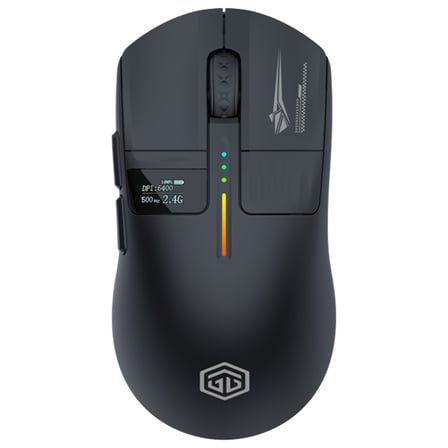 GameBooster Sway PAW3311 24000 DPI Oled Siyah Kablosuz Gaming Mouse