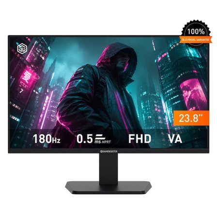 GameBooster GB-24V1F180FFVK EDGE EF18 23.8" 180Hz 0.5ms FHD VA HDMI DP Oyuncu Monitörü