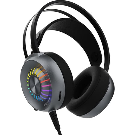 GameBooster GB-H13 ALBA Virtual 7.1 Surround Rainbow Gri Kablolu Gaming Kulaklık