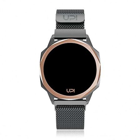 UPWATCH ICON GUN METAL LOOP BAND