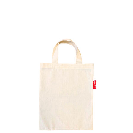 Baghashtag Mini Baskısız Bez Çanta 