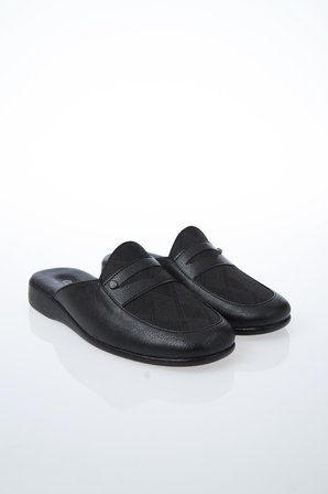 Pierre Cardin® | PC-0288 - 3309 Siyah Desen - Erkek Terlik