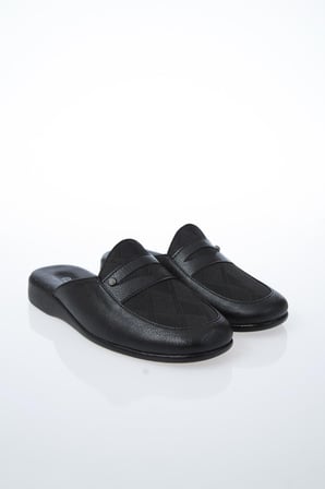 Pierre Cardin® | PC-0288 - 3309 Siyah Desen - Erkek Terlik