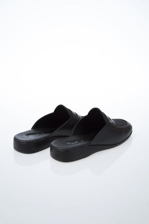 Pierre Cardin® | PC-0288 - 3309 Siyah Desen - Erkek Terlik
