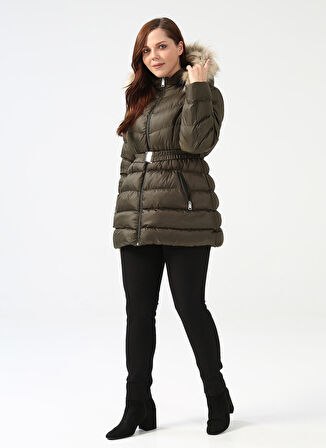 Selen Haki Kadın Mont 22KSL6022