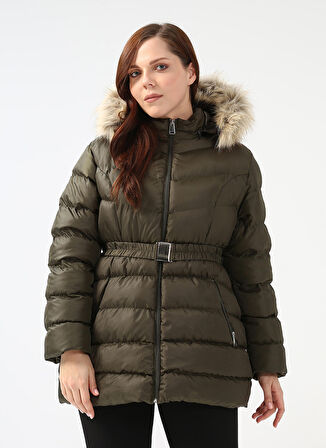 Selen Haki Kadın Mont 22KSL6022