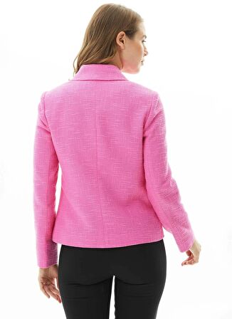 Selen Standart Pembe Kadın Ceket 23KSL1252